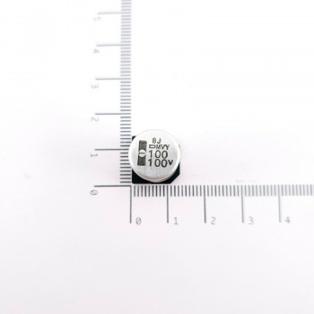 1 x 100uF 100V 20% 105ºC EUROPE CHEMI-CON SMD CAPACITOR. CA387U160F230621