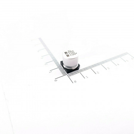 1 x 100uF 100V 20% 105ºC EUROPE CHEMI-CON SMD CAPACITOR. CA387U160F230621