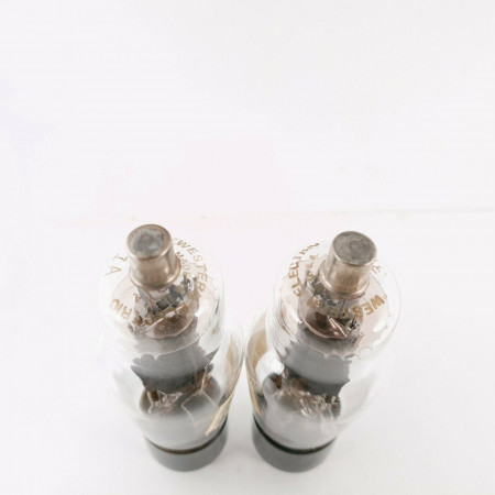 2 X 311A TUBE. WESTERN ELECTRIC. BLACK PLATES. MATCHED PAIR 1. CB  ENA