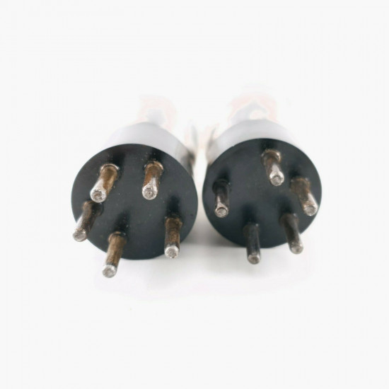 2 X 311A TUBE. WESTERN ELECTRIC. BLACK PLATES. MATCHED PAIR 1. CB  ENA