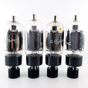 4 X 8068 TUBE. GE BRAND. DUAL GETTER. MATCHED QUAD. MATCHED QUAD. CÑ  ENA 2