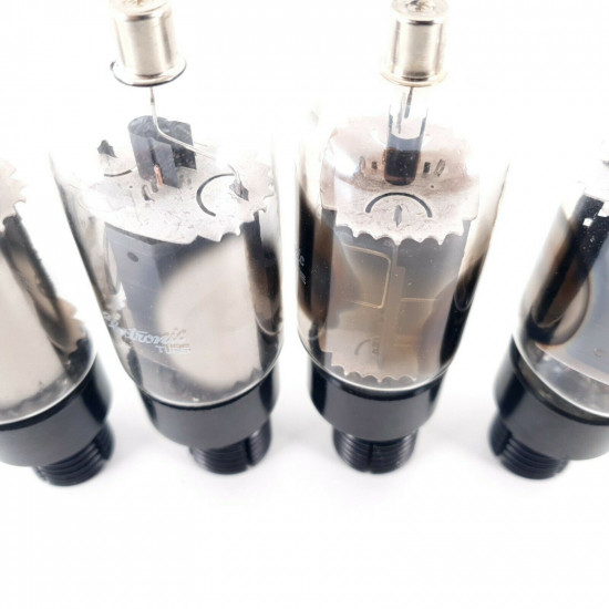 4 X 8068 TUBE. GE BRAND. DUAL GETTER. MATCHED QUAD. MATCHED QUAD. CÑ  ENA