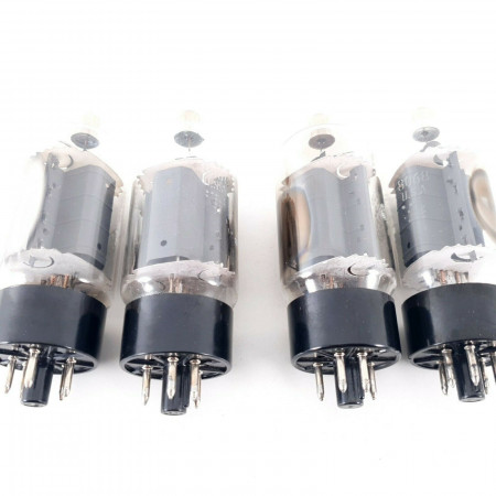 4 X 8068 TUBE. GE BRAND. DUAL GETTER. MATCHED QUAD. MATCHED QUAD. CÑ  ENA