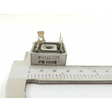 PUENTE RECTIFICADOR SILICIO FB1006 FAGOR BRIDGE RECTIFIER (NEW OLD STOCK) CA108