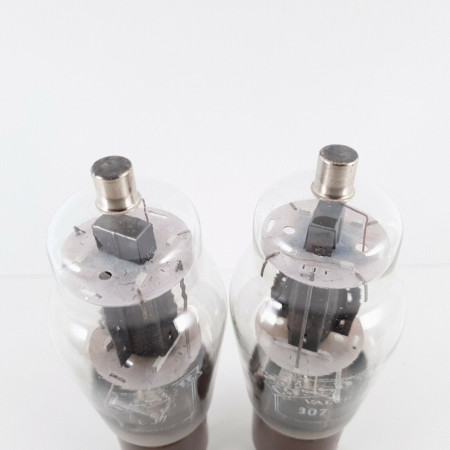 2 X 807 COSSOR TUBE. BLACK PLATES. DUAL GETTER. USA. NOS/NIB.  CV  ENA