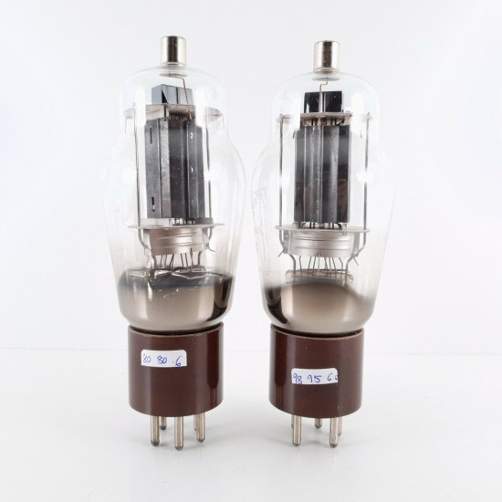 2 X 807 COSSOR TUBE. BLACK PLATES. DUAL GETTER. USA. NOS/NIB.  CV  ENA