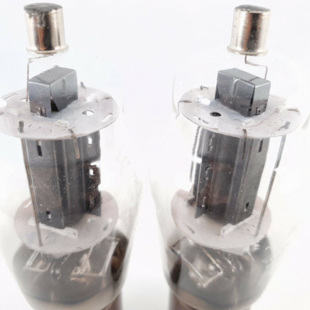 2 X 807 COSSOR TUBE. BLACK PLATES. DUAL GETTER. USA. NOS/NIB.  CV  ENA