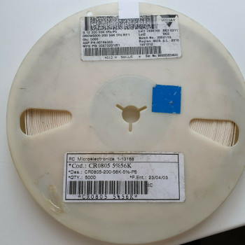 10 x 56K 1/8W 5% 200PPM SMD VISHAY RESISTOR. CA394U4500F230721