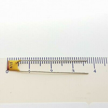 CERAMIC CAPACITOR PIHER  n18 180pF 2% NOS.  3PC. C212AU40F231121