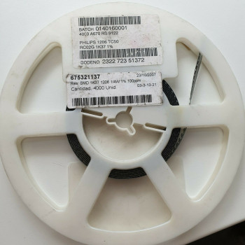 10 x 1.37K 1/4W 1% 100PPM SMD PHILIPS RESISTOR. (R351) CA394U300F230721