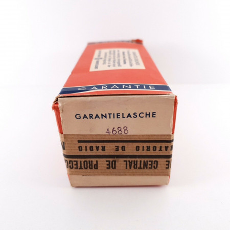 1 X 4688 RSD TUBE. FLAT GETTER. NOS/NIB. CE  ENA