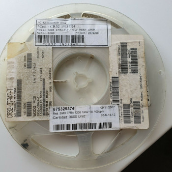 10 x 37.4R 1/4W 1% 100PPM SMD KYOCERA RESISTOR. (R352) CA394U1000F230721