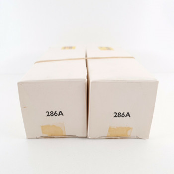 2 X USN 286A WESTERN ELECTRIC TUBE. 1950s PROD. NOS/NIB. CV  ENA