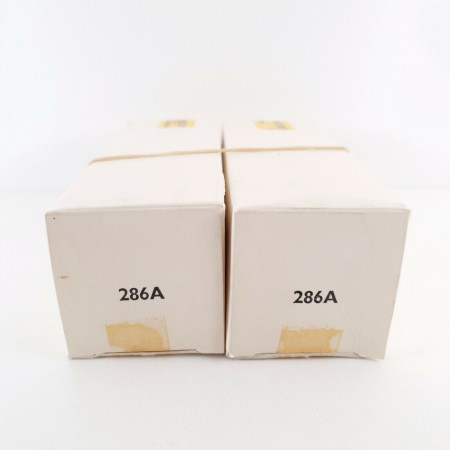 2 X USN 286A WESTERN ELECTRIC TUBE. 1950s PROD. NOS/NIB. CV  ENA