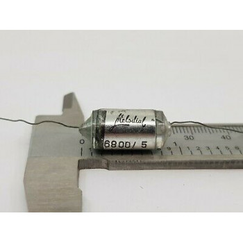 STYROFLEX CAPACITOR 6800pF MELODIAL 125V 5%  NOS 3PC.CA48U50F230920