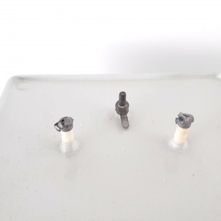 2 X 4uF 1700-2500V 20% NITROGOL CAPACITOR. B1454. NOS. CE  ENA