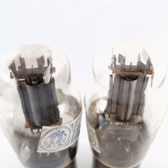 2 X RL12T15 VALVO TUBE. BLACK PLATES. 1940s PROD. NOS/NIB. CV  ENA
