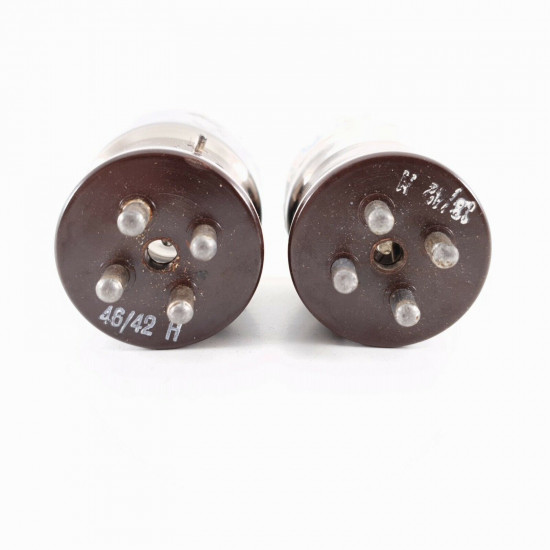 2 X RL12T15 VALVO TUBE. BLACK PLATES. 1940s PROD. NOS/NIB. CV  ENA