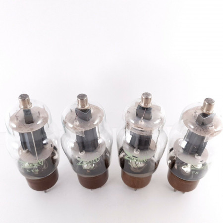 4 X KT8 ZAERIX TUBE. GREY PLATES. BROWN BASE. NOS/NIB. AJ  ENA