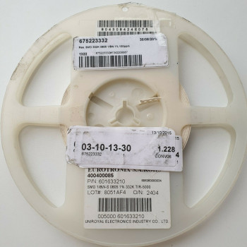 10 x 332K 1/8W 1% 100PPM SMD EUROTRONIX RESISTOR. (R363) CA394U1200F230721