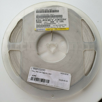 10 x 30K 1/8W 5% SMD PANASONIC RESISTOR. (R364) CA394U4500F230721