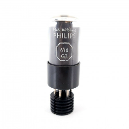 1 X 6V6GT TUBE. PHILIPS-MINIWATT BRAND. CÑ  ENA