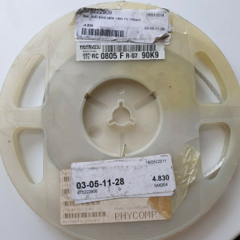 10 x 90.9K 1/8W 1% 100PPM SMD PHYCOMP RESISTOR. (R372) CA394U2500F230721