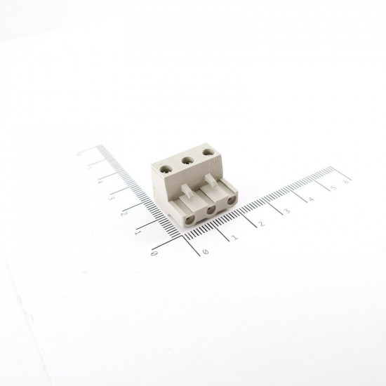 1 x 300V 15A PCB WIELAND CONNECTOR. CA389U65F230621