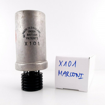 1 x X101 MARCONI TUBE. USED. NOS. CB296