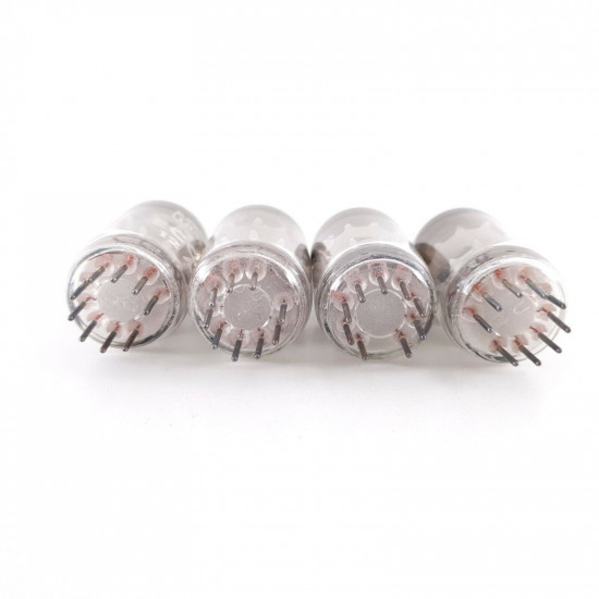 4 X 12AU7 / ECC82 ULTRON TUBE. 1960s PROD. MATCHED QUAD. AH  ENA