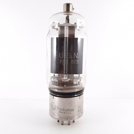 1 X USN 813 RCA RADIOTRON TUBE. NOS. AJ  ENA
