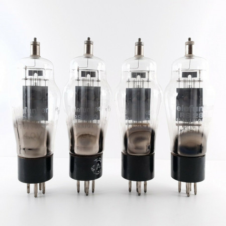 4 X RS289 TELEFUNKEN TUBE. MATCHED QUAD. AJ  ENA