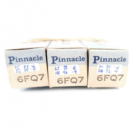 3 X 6FQ7 TUBE. PINNACLE BRAND.  CÑ  ENA
