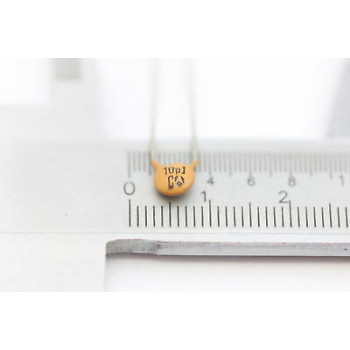 CERAMIC CAPACITOR 10pF THOMSOM +-2.5pF 50V NOS 10PC. C564AU450+F100415