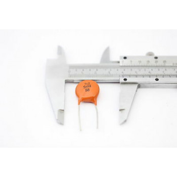 CERAMIC CAPACITOR 2200pF 5000V NOS (New Old Stock) 3PC. CA4U8F160415