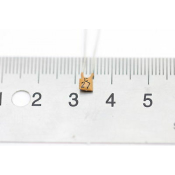 CERAMIC CAPACITOR 27pF C27 NOS ( New Old Stock ) 10PC CA57U1000+F131015