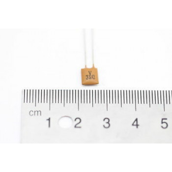 CERAMIC CAPACITOR 390pF V390 CSA NOS (New Old Stock) 5PC. CA57U498+F011221