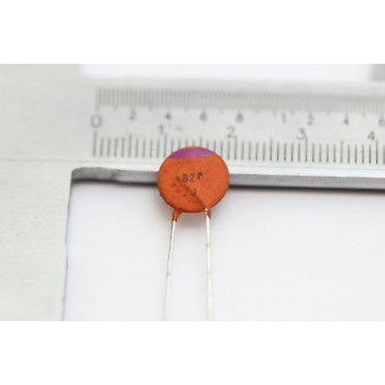 CERAMIC CAPACITOR 82pF 500V 10% PIHER NOS (New Old Stock) 1PC. CA39U1500+F131015