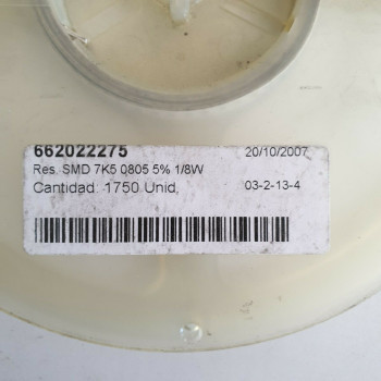 10 x 7.5K 1/8W 5% SMD PANASONIC RESISTOR. CA389U150F240621