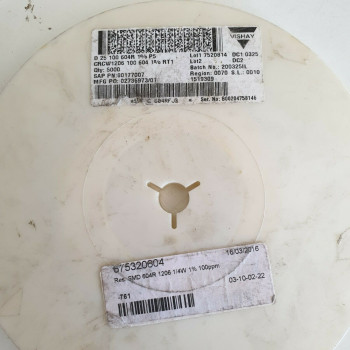 10 x 604R 1/4W 1% 100PPM SMD VISHAY RESISTOR. CA389U700F240621