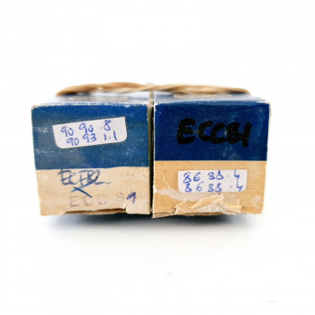 2 X ECC81 TUBE. MARCONI BRAND. MATCHED PAIR. CA  ENA