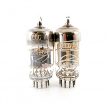 2 X ECC81 TUBE. MARCONI BRAND. MATCHED PAIR. CA  ENA 2