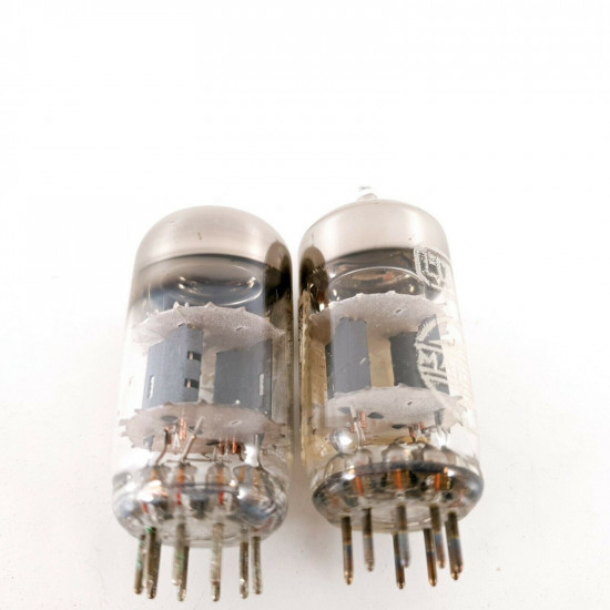 2 X ECC81 TUBE. MARCONI BRAND. MATCHED PAIR. CA  ENA