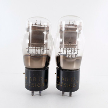 2 X 4020A ST TUBE. CHROME PLATES. 1940s BRITISH ARMY PRODUCTION. NOS. CV  ENA 2