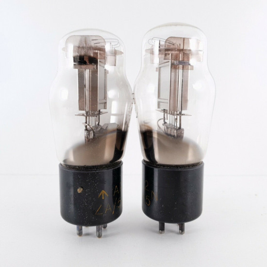 2 X 4020A ST TUBE. CHROME PLATES. 1940s BRITISH ARMY PRODUCTION. NOS. CV  ENA