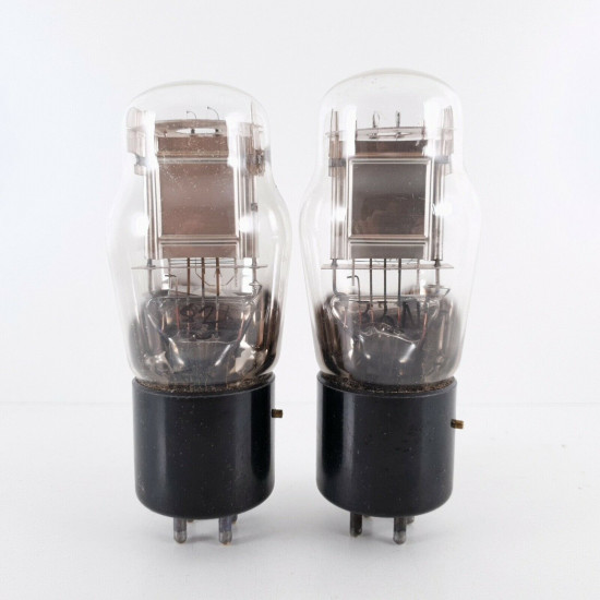 2 X 4020A ST TUBE. CHROME PLATES. 1940s BRITISH ARMY PRODUCTION. NOS. CV  ENA