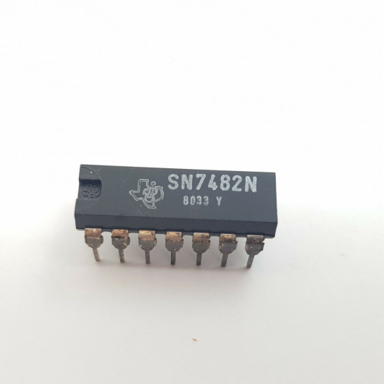 SN7482N TEXAS INTEGRATED CIRCUIT NOS (New Old Stock) 1PC. C562BU1F241121