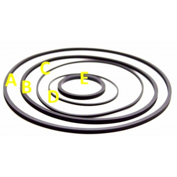 VIDEO SPARE PARTS PULLEY STRAP JVP 15 NOS (NEW OLD STOCK) 1PC. CA359EU7F190717