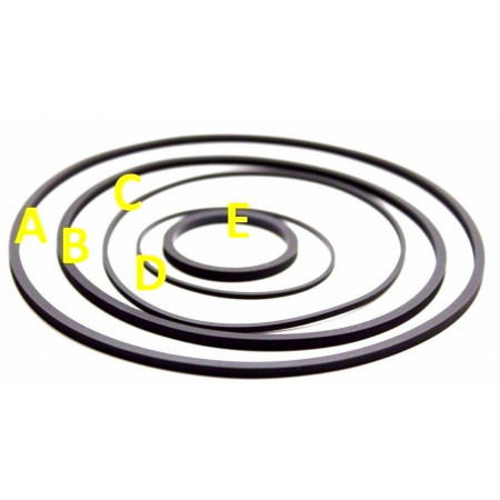 VIDEO SPARE PARTS PULLEY STRAP JVP 15 NOS (NEW OLD STOCK) 1PC. CA359EU7F190717