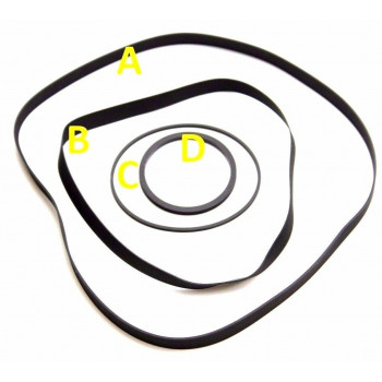 VIDEO SPARE PARTS PULLEY STRAP JVP 15 NOS (NEW OLD STOCK) 1PC. CA359EU7F190717 2